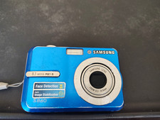 Samsung Digimax S860 Compact 8.1MP 3x Optical Zoom 2.5in USB Blue