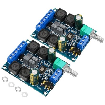 High Power Digital Amplifier Board 2x50W 5V 12V