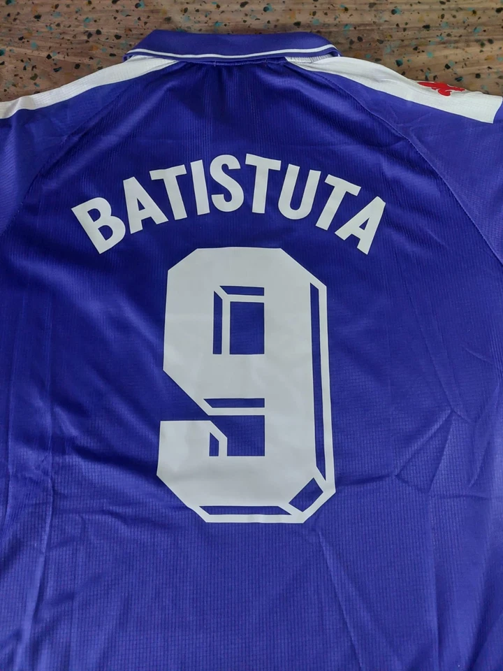 Maglia Batistuta Fiorentina Fila - Immagine 4 di 4