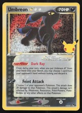 Pokemon Umbreon Star 17/17 Celebrations: Classic Collection NM on eBay