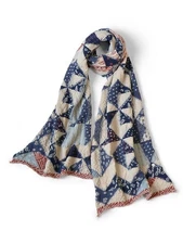 (ASK availability First) Kapital Felted Wool “Aizuretsu HAPPY” Scarf  new