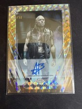 2026 WWE Topps Chrome Aleister Black Auto Gold /50