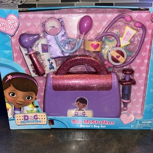 Disney Junior Doc McStuffins 8 Piece Doctor's Bag Playset NEW RARE