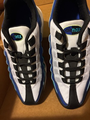 Nike Air Max 95 Junior Trainers 905348-040 sz 5.5y New Oracle Aqua