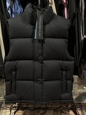 Aritzia The Super Puff Men’s Vest Size Small Black Goose Down Puffer Men Jacket