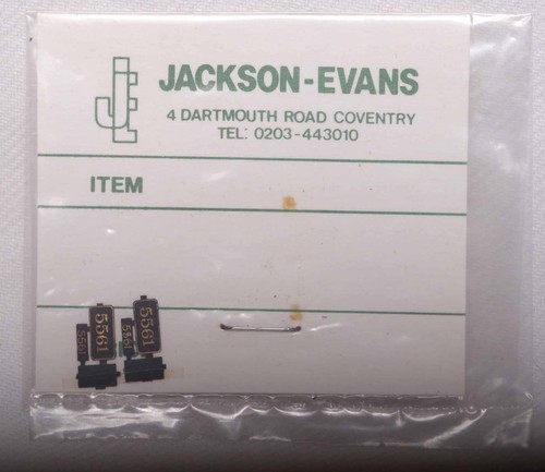 Jackson-Evans 00 Scale GWR etched brass number plates 5561 | Condition: New