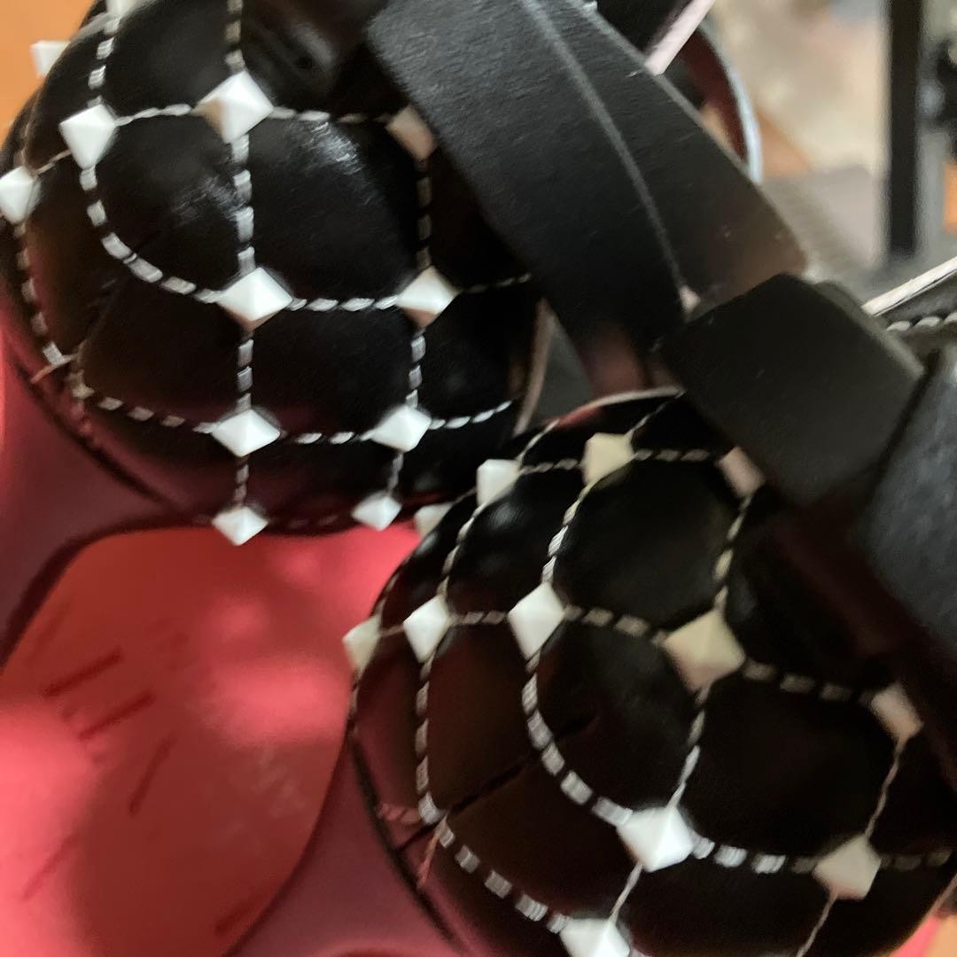 Valentino Garavani Pumps Heel Leather Black/White EU36.5/US6.5 116177c thumbnail 6