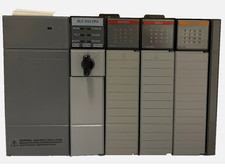 Allen Bradley 4-Slot Rack SLC 5/03 CPU 1746-P2 1746-OA16 1746-IA16 1746-OW16