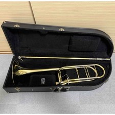 Trombone ténor Getzen 3047AFY utilisé avec étui rigide