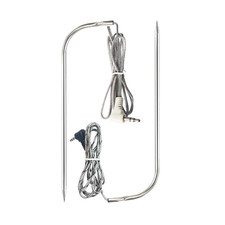 Replacement Waterproof Meat Probe 2 PCS 3.5 Mm Plug for BBQ Grills