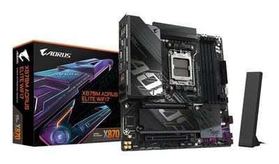 Gigabyte X870M AORUS ELITE WIFI7 (X870,AM5,ATX,DDR