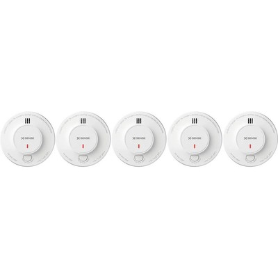 5er Multipack X-Sense Rauchwarnmelder inkl. 10 Jahres-Batterie batteriebetrieben