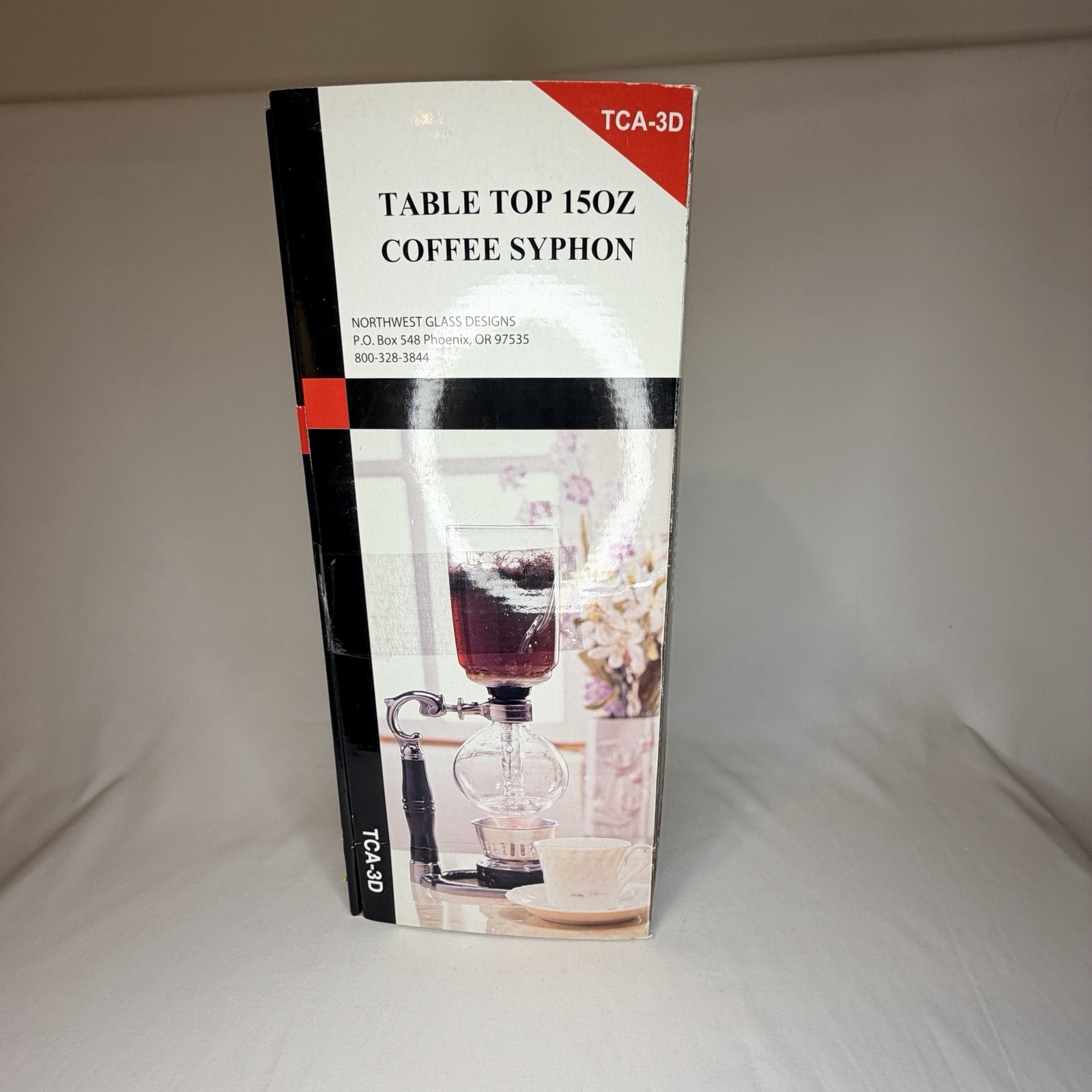 Yama Coffee Siphon TCA - 5D 5 Cup In Original Box White W