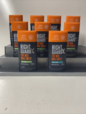 LOT x9 RIGHTGUARD X Forest Spring & Fresh Blast Antiperspirant Stick Deodorant