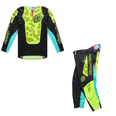 2026 TROY LEE DESIGNS TLD SE PRO MYTH - MYTH BLACK/FLO YELLOW - MOTOCROSS KIT