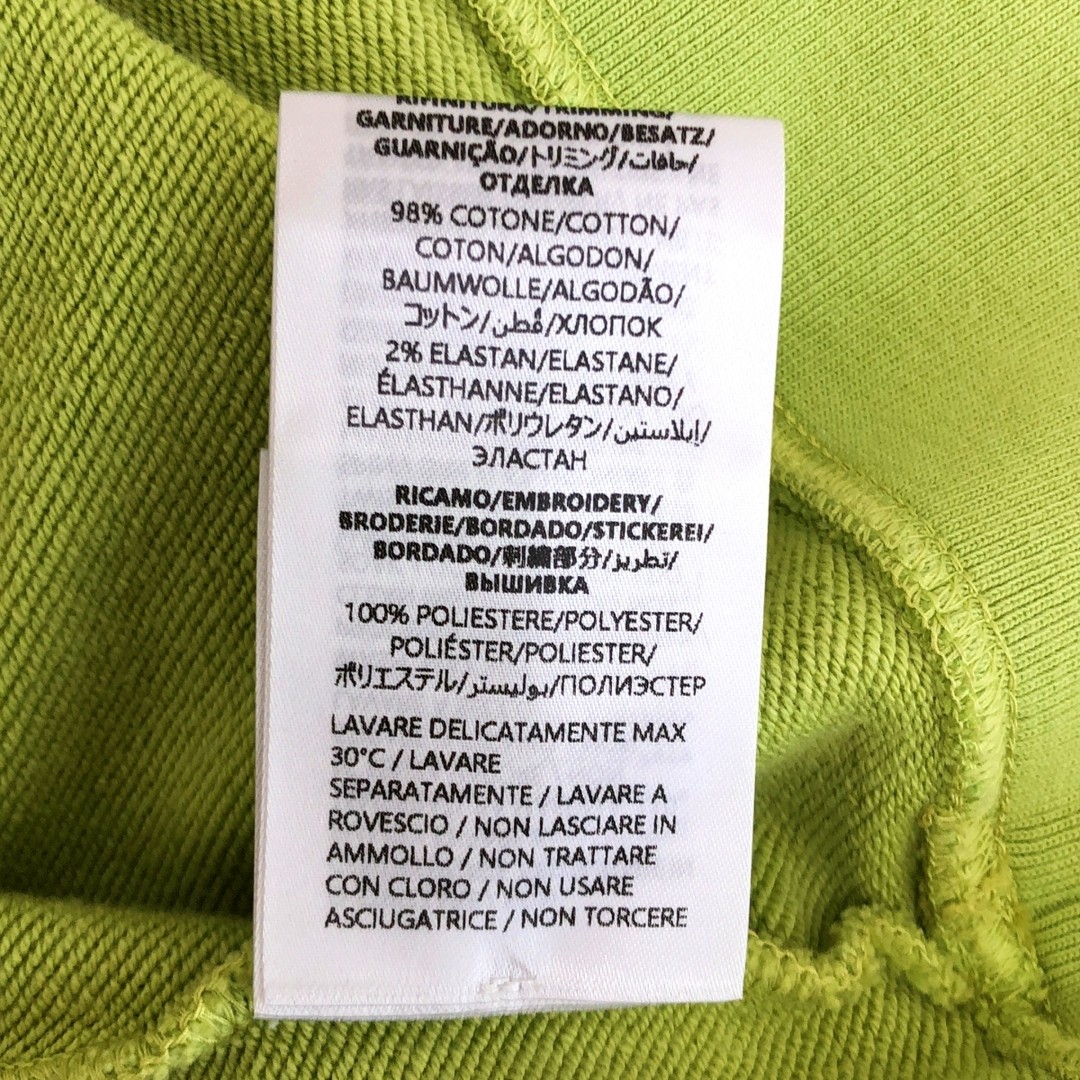 GUCCI Embroidery Cotton Jersey Sweatshirt XS Green Women Used KLDR-0 thumbnail 7