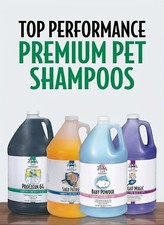 Top Performance Pet Shampoos - 1 Gal - Brightening, De-Shedding & Pro Formula