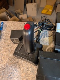 Atari 7800 Console With 16 Games Tested Defender  Space Invaders Xevious