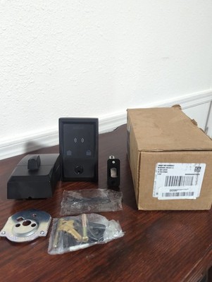 Schlage Encode Plus WiFi Smart Deadbolt, BE499WBRF, CEN622 Century, Matte Black