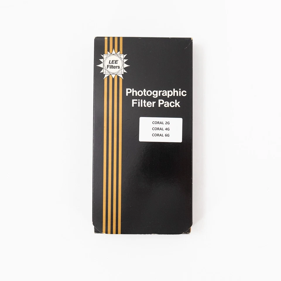 Original Lee Filters 100*150 Photographic Filter Pack [Coral 2G/4G/6G] - Image 3 of 4