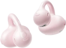 Bass BC1 Open Ear Earbuds Clip-On Headphones, Open-Ring Comfort with Tri-Curve S