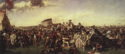 340 William Powell Frith Derby Day 1856 8 Vintage Kunstdruck Poster Wanddeko St