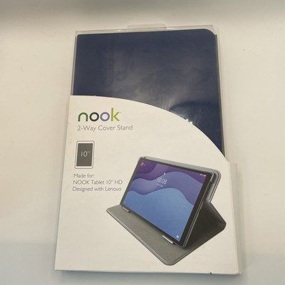 New Nook  2-Way Cover Stand for 10.0 HD Tablet Cobalt Sealed New