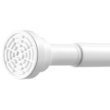 Tension Curtain Rod 31 to 75 Inch Spring Tension Rod for Windows Adjustable C...