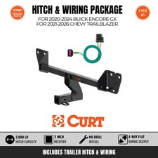 Curt Class 3 Hitch Wiring Bundle For 20-24 Encore Gx 21-26 Trailblazer