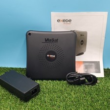 Viasat Exede Satellite Modem Router RM5110 Modem, Manual,  Power Adapter 