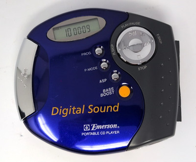 Emerson HD7003BL Digital Sound Water-Resistant Portable CD Player - Tested
