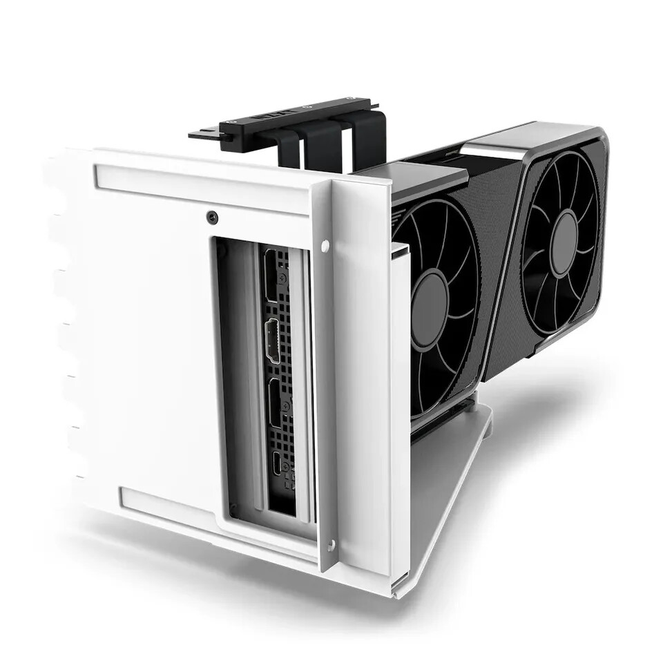 その他 NZXT VERTICAL GPU MOUNTING KIT NZXT Vertical GPU Mounting Kit Black With PCIe 4.0 Riser