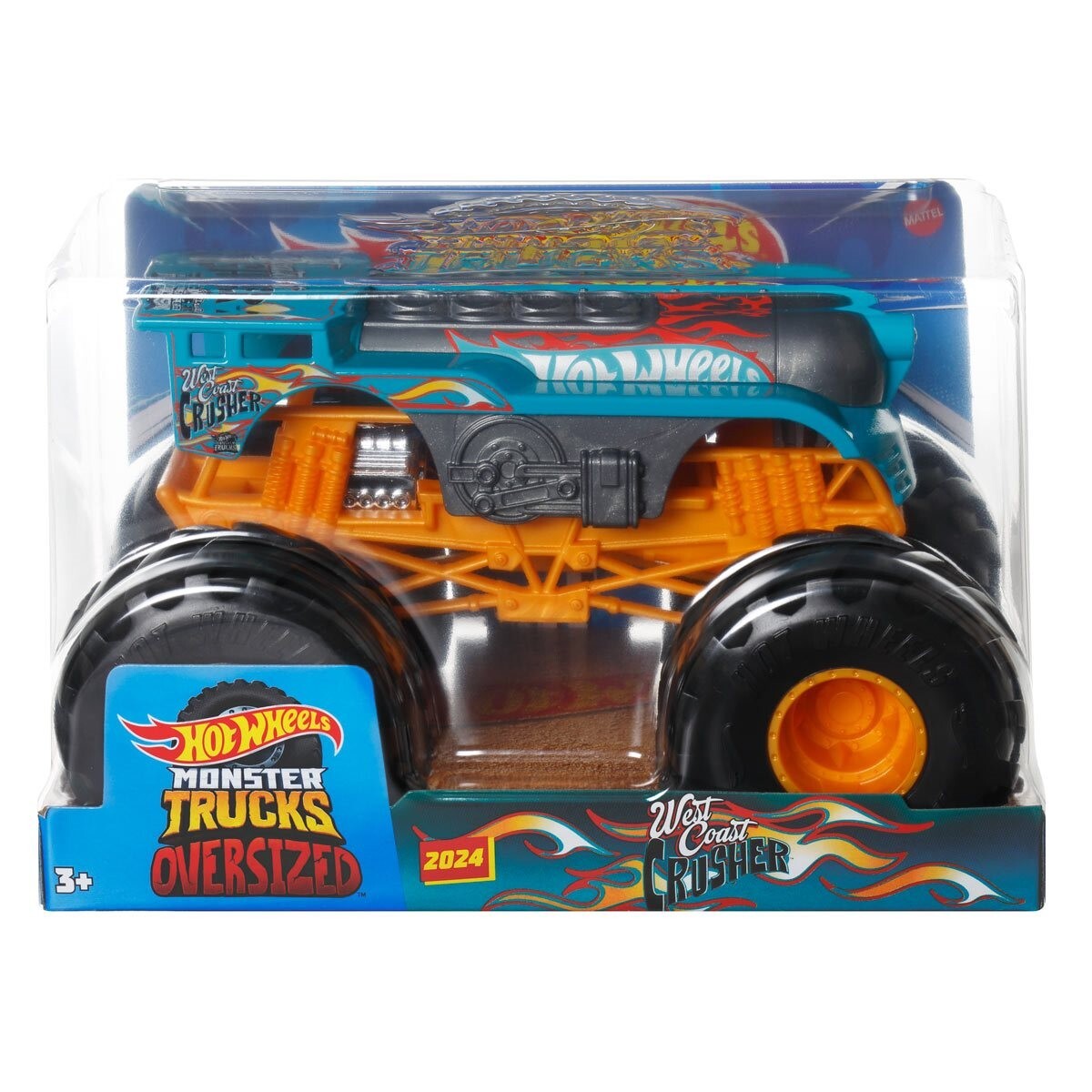 New 2024 HOT WHEELS Monster Trucks West Coast Crusher