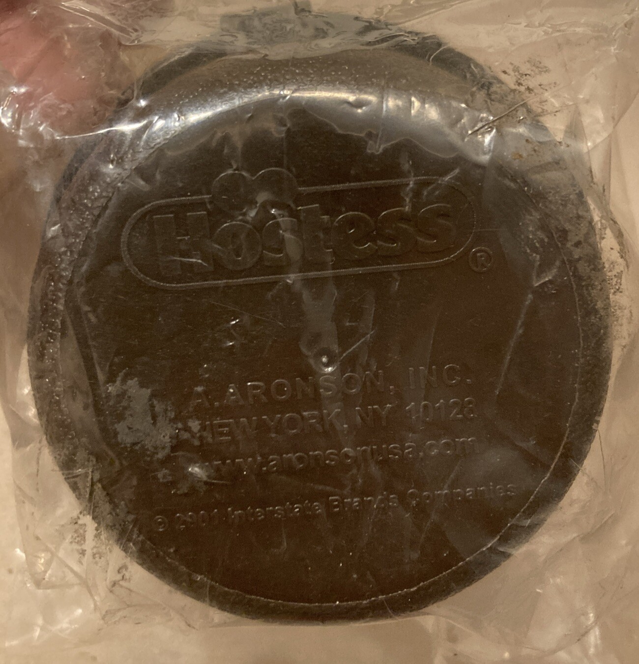 Hostess Cake Cupcake Holder Container Chocolate, White Icing 2001