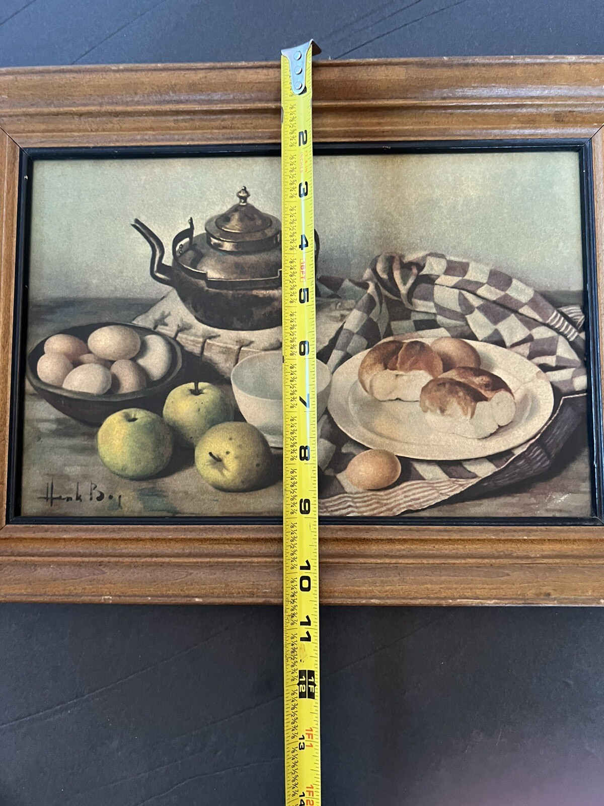 Vintage Turner Wall Accessory Still Life Picture eBay