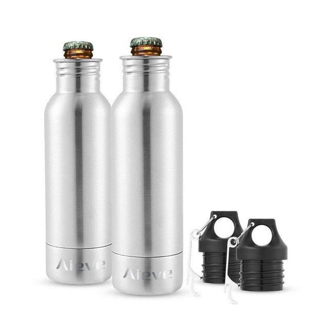 stainless beer bottle cooler