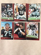 1993 Score Select Los Angeles Raiders Complete Team Set! Tim Brown ++