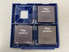Lot of 3 Intel Pentium Processors