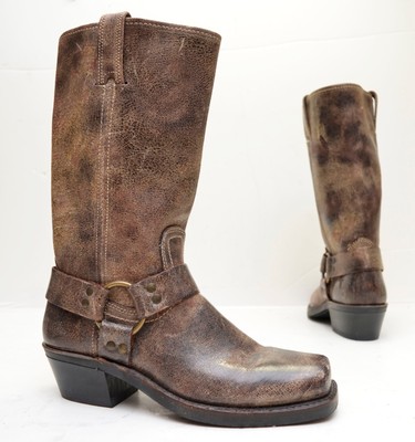 leather vintage boots