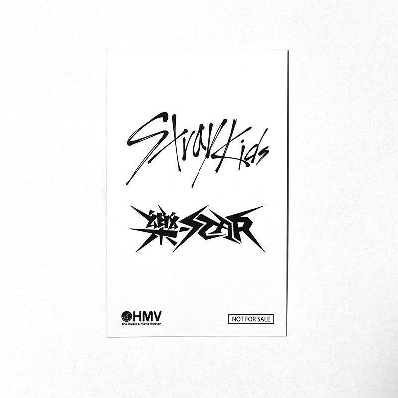 Stray kids ROCK-STAR HMV HOLOGRAM Official Photocard Limited Stray kids ROCK-STAR HMV HOLOGRAM Official Photocard Limited