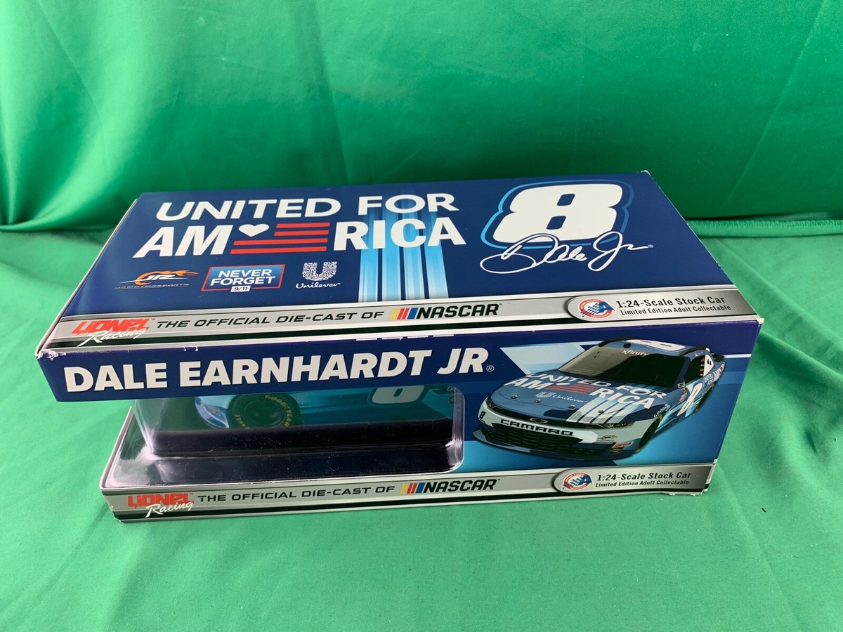 Modellino Pressofuso Dale Earnhardt Jr. 2021 United For America – Lionel 1:24 (nuovo) - Foto 5