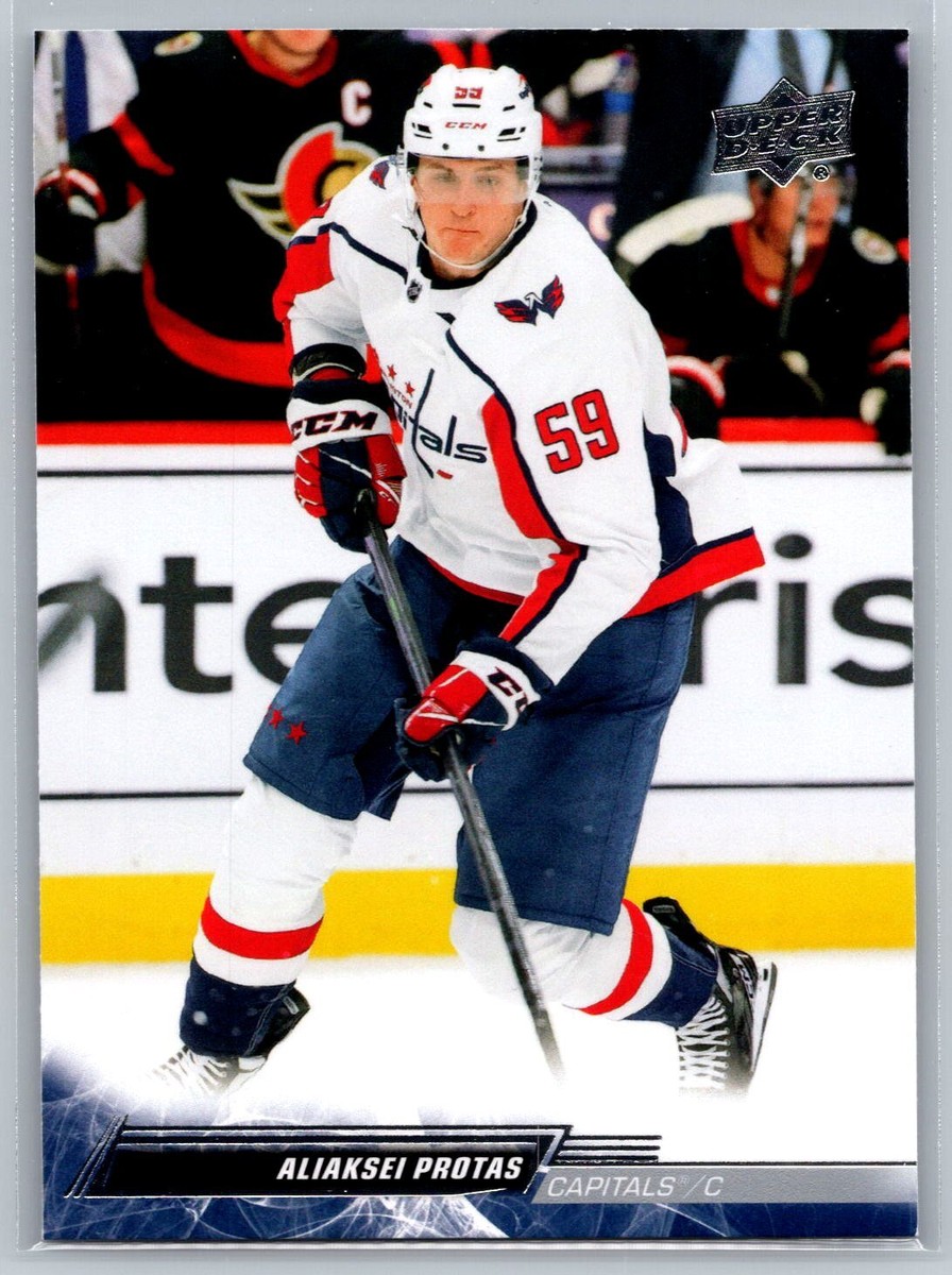 Aliaksei Protas 2022-23 Upper Deck HOCKEY #648 Washington Capitals