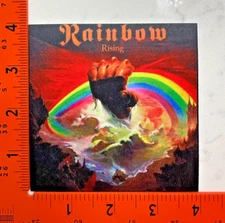 Rising Rainbow Album Cover Patch Iron-On/Sew-On Rock Band