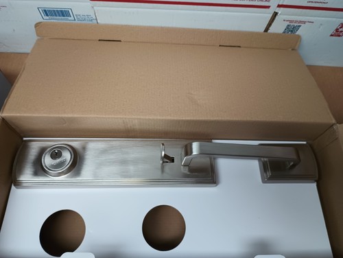 DELANEY BRIONA HANDLESET SATIN NICKEL MODEL IT-400-BN US15 NEW OPEN BX FAST SHIP - Picture 5 of 5
