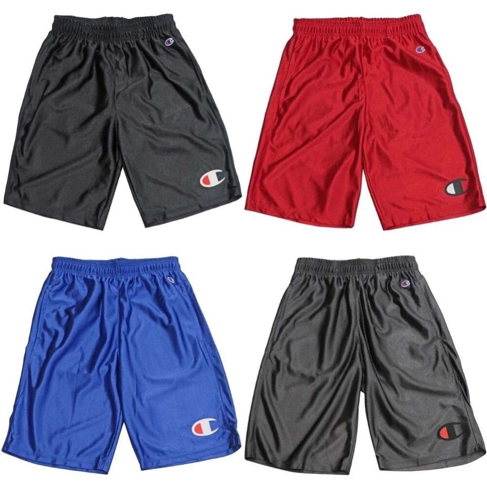 Pantalones Cortos de Baloncesto Champion Para Hombre Estampado Atlético 2 Bolsillos Cintura Elástica