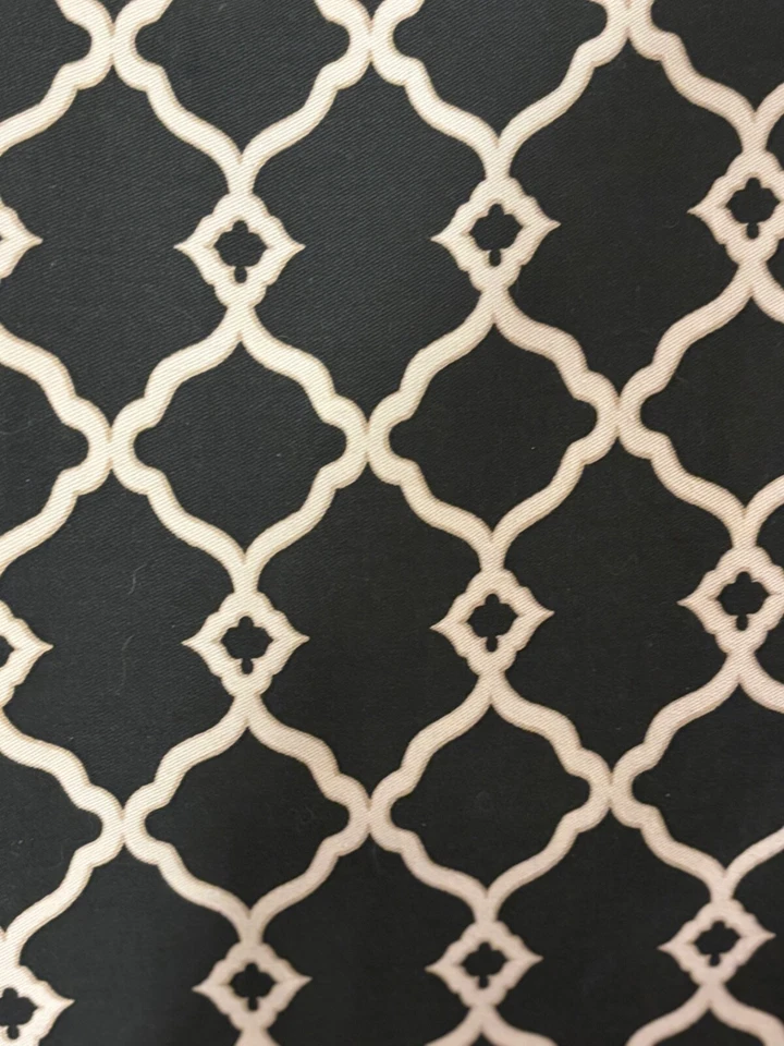 (4) PANEL CORTINA WAVERLY ~ CELOSÍA ÓNIX 4 paneles de lengüeta trasera, 50"X 84" LIMPIADO EN SECO Foto 3 de 4