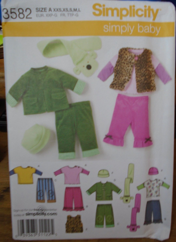 Simplicity Creative Patterns 8338 Misses' Knit Sports Tops With Back Variations, Size A (XXS XS S M L XL XXL
