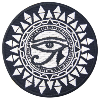 Clothing Patch Iron Sew On Patches transfers Badges appliques Eye of Horus Sun
