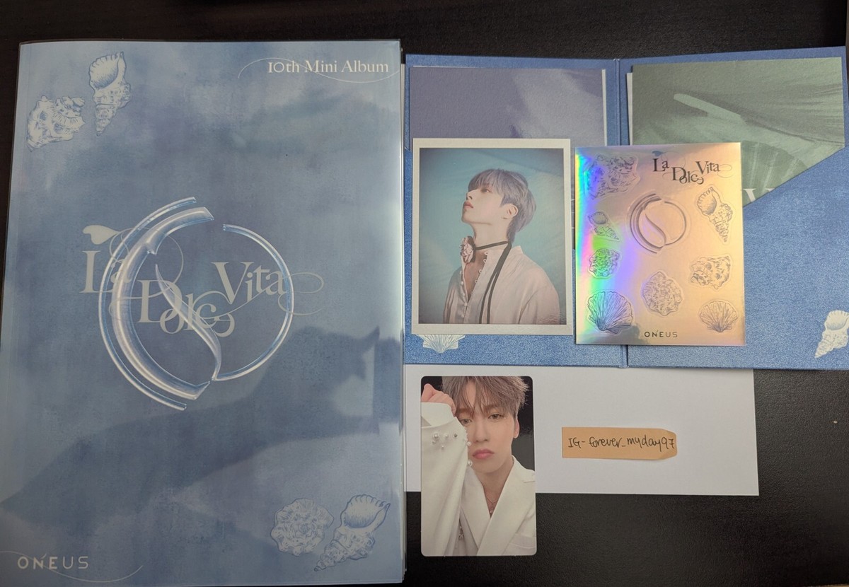 Oneus La Dolce Vita album KEONHEE photocard pc XION polaroid | eBay