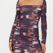 Pretty little thing graphic dress size 4